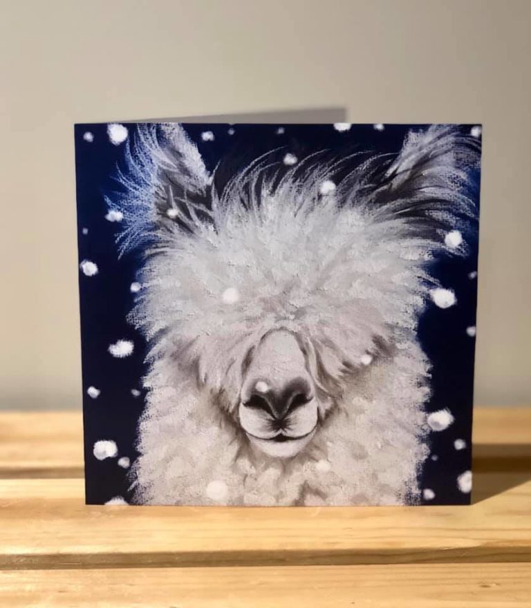Alpaca Christmas Cards 