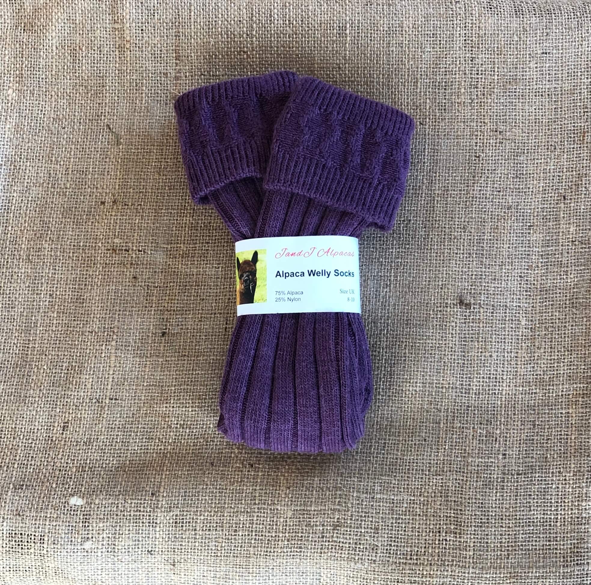 Welly Socks 810 JandJ Alpacas