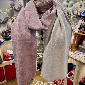 Peruvian Alpaca Reversible Scarf