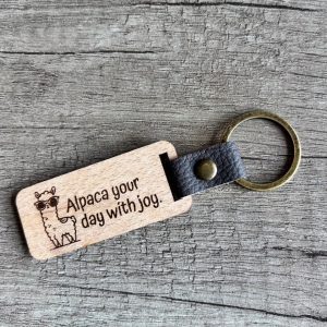 Wooden Keyring