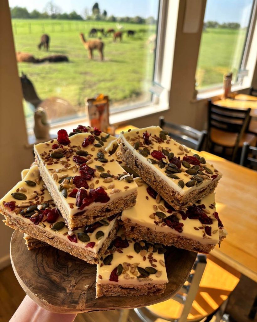 granola homemade granola bar at j and j coffee shop