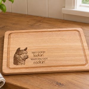 Hey Good Lookin' Beech Chopping Board