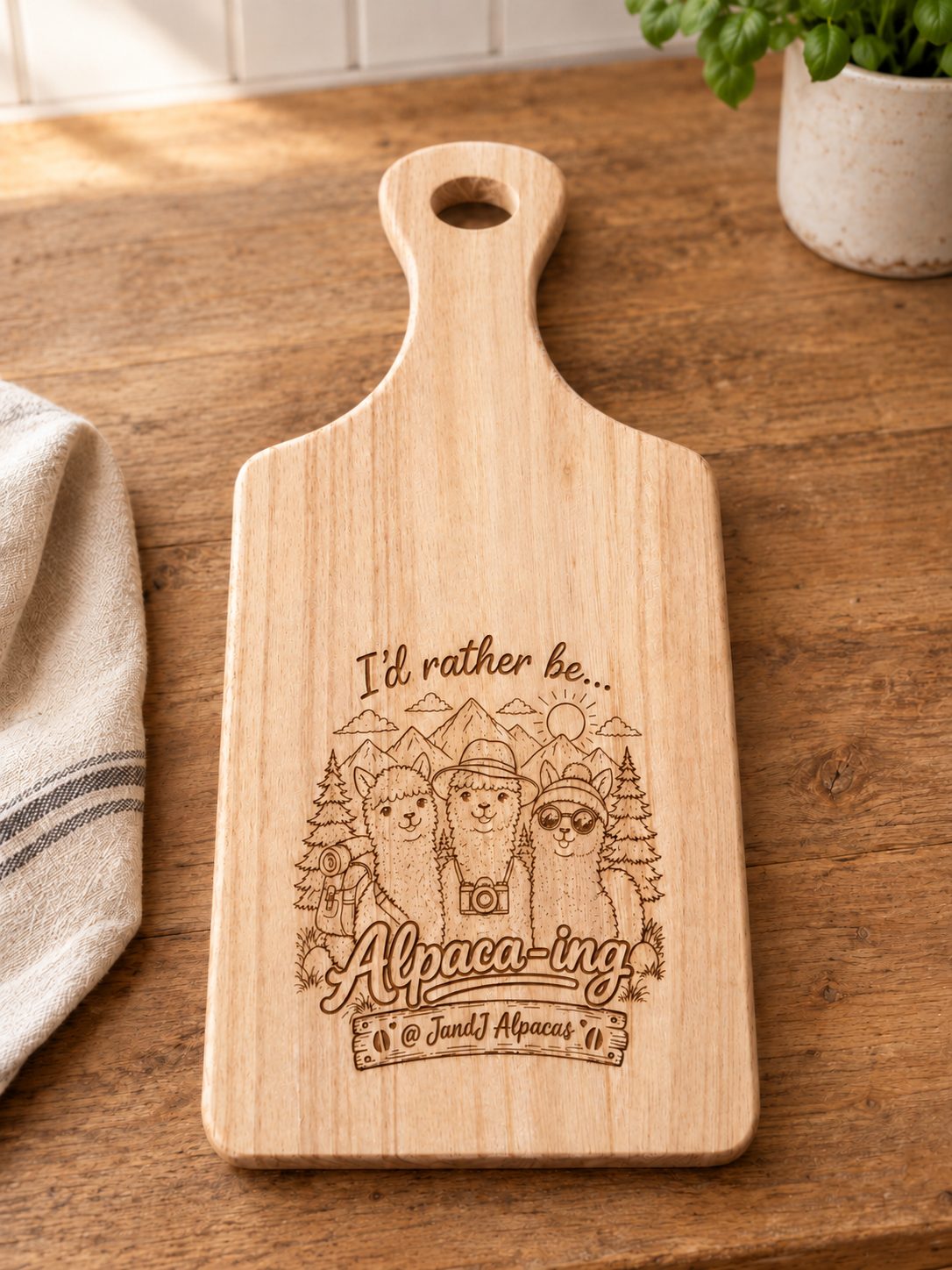 I'd rather be Chopping Board